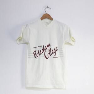Vintage Proud Potsdam College Parent T Shirt Small